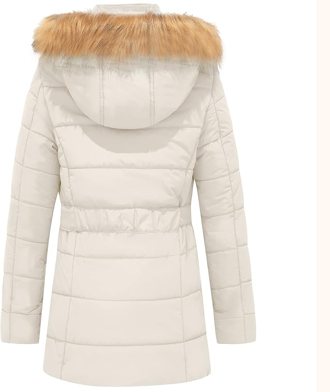 Womens Water Resistant Winter Coat - Image 3