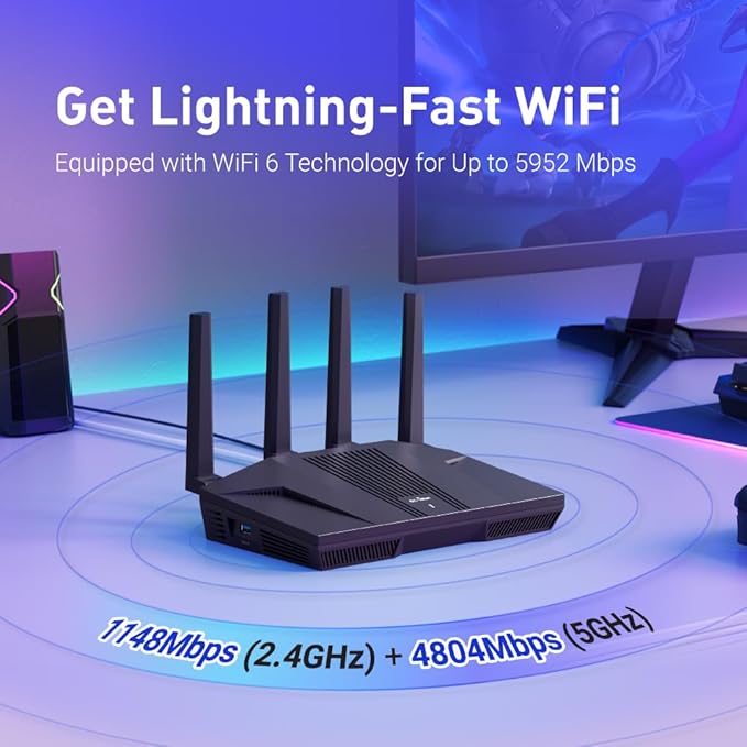 High-Speed Gaming Router, - Image 3