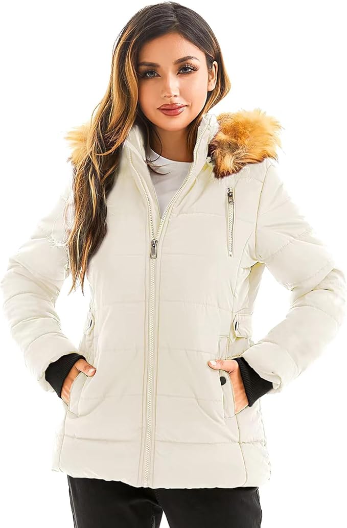Womens Water Resistant Winter Coat - Image 2