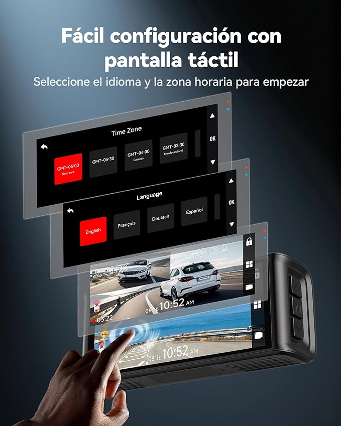 Dash Cam Front and Rear, - Image 2