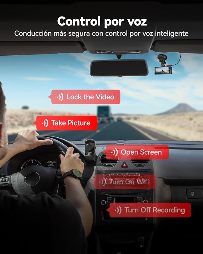 Dash Cam Front and Rear, - Image 3