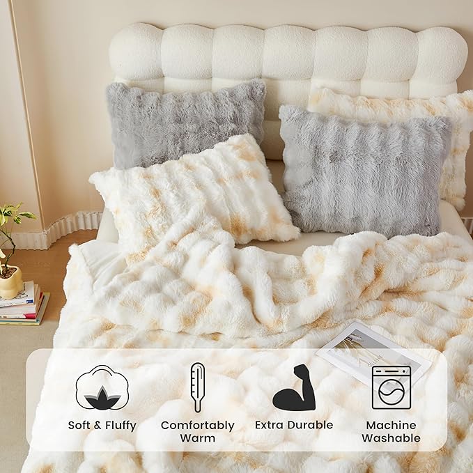 Plush Fuzzy Minky Bedding Set - Image 3